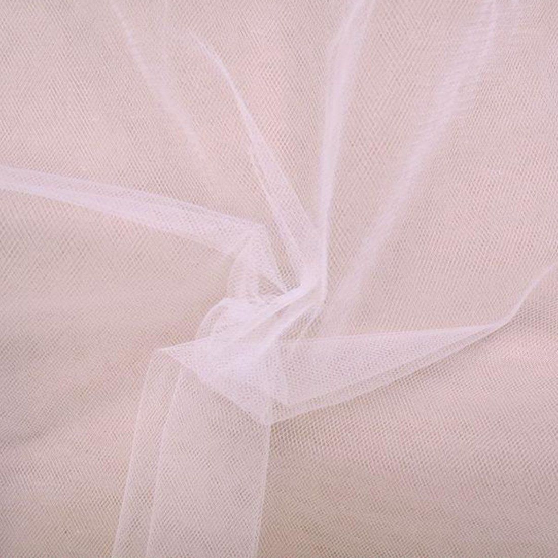 Tulle rose au rouleau de 25 mètres