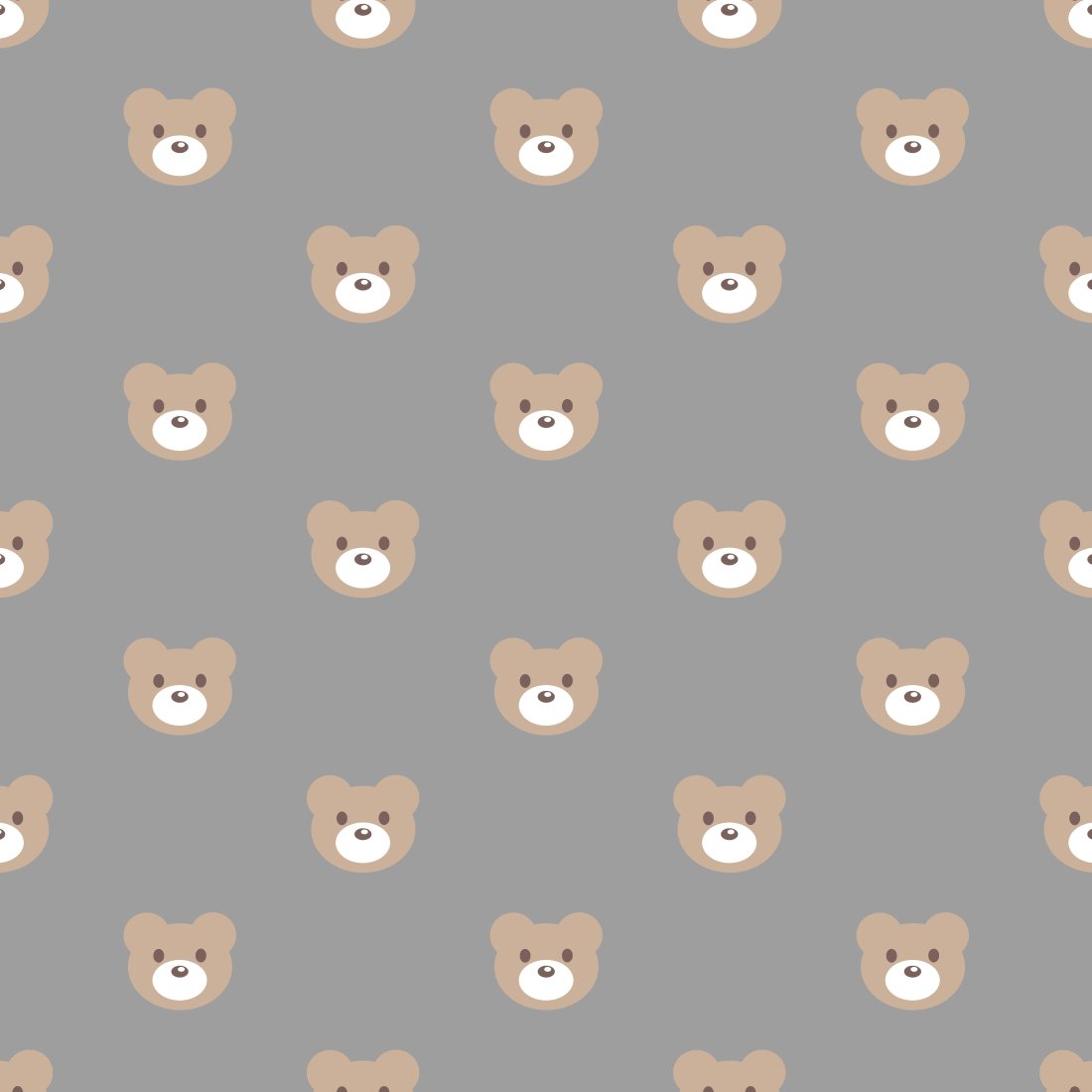 Maille douilette tête nounours