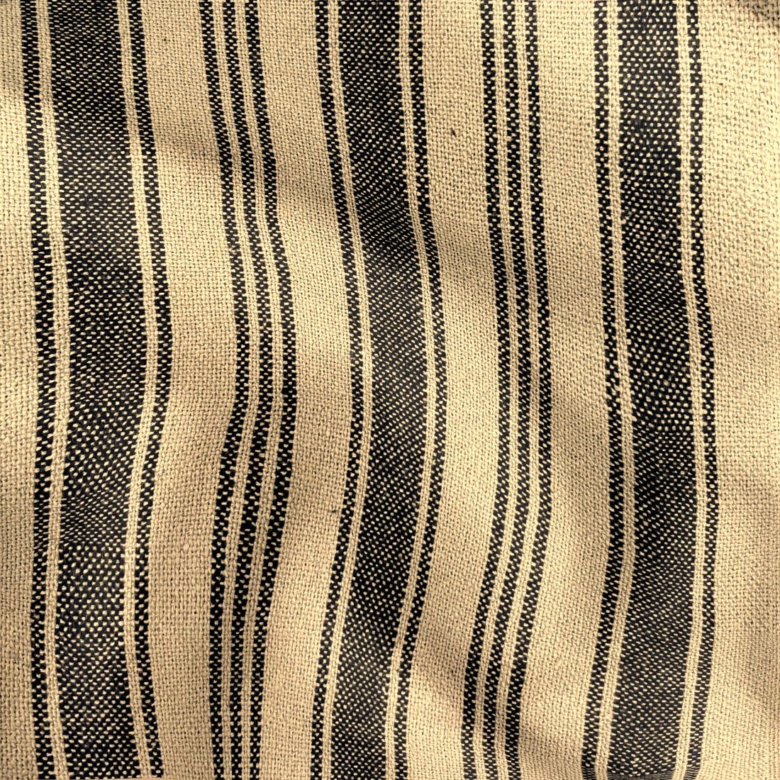 Tissé teint rayure Eugène beige et