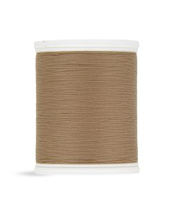 Bobine fil 500 m 100% polyester marron