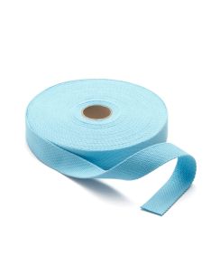 Sangle coton 23mm pour sac turquoise