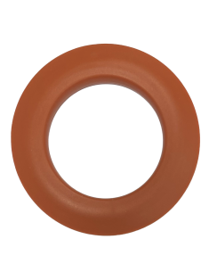 Oeillets clipsables plastique mat 44mm terracotta