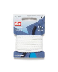Cordon parka blanc 4 mm
