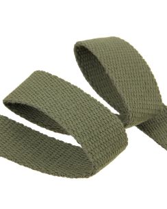 Sangle coton renforcée kaki 30mm