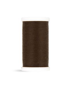 Bobine fil 100 m 100% polyester marron foncé