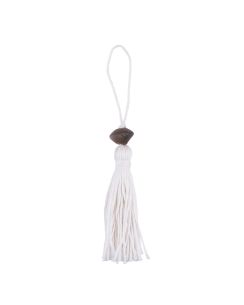 Pompons boule sejnane blanc