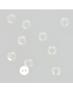 Boutons blanc 10 mm