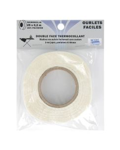 Grille thermocollante ourlets sans couture 25 mètres