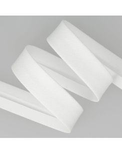 Biais imperméable anti-uv 20 mm blanc