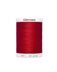 Bobine de fil pour tout coudre Gütermann - Rouge - COL 156