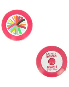 Centimètre enrouleur rose MT