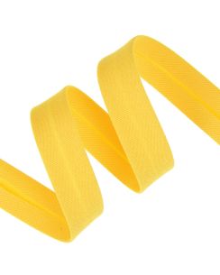 Biais imperméable anti-uv 20 mm jaune
