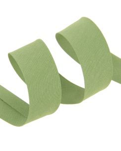 Biais replié 20 mm vert kaki