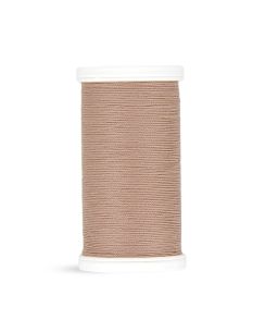 Bobine fil 100 m 100% polyester marron clair