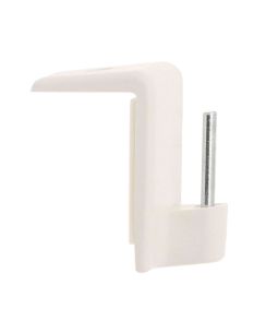 Supports adhesifs crochet blancs