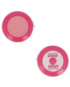 Centimètre enrouleur rose / fushia