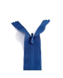 Fermeture invisible non séparable n°3 - 60 cm Bleu