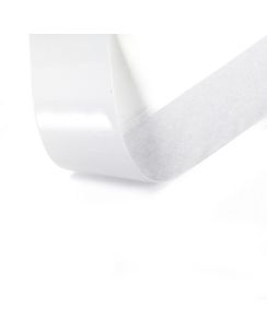 Bande velours adhésive 20mm - Blanc