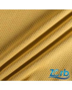 Tissu ZORB super absorbant 3D coton bio antimicrobien jaune