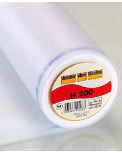 Entoilage thermocollant Vlieseline H200 blanc
