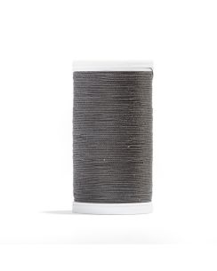 Bobine fil coton gris-noir 100m Mondial Tissus