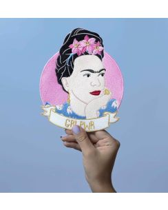Patch thermocollant Frida girl power XL - Malicieuse
