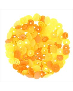 Boutons-pression Color Snaps jaune 