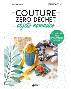 Livre Couture zéro déchet objets nomades