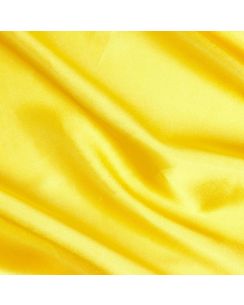 Tissu satin Lala uni jaune