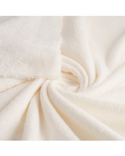 Tissu éponge bambou douce écru