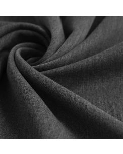 Tissu gabardine légère gris foncé