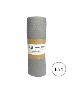 Coupon ZORB 3D staydry lite antimicrobien gris 50 x 75 cm