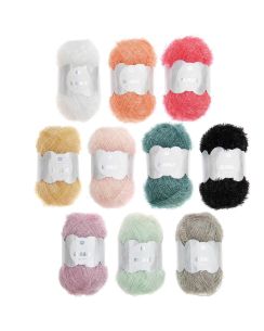 Kit 10 pelotes fils à crocheter Creative bubble couleurs pastels 005 - Rico Design