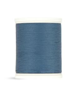 Bobine fil 500 m 100% polyester gris bleu