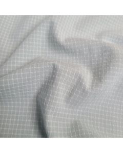 Tissu coton mélangé doux petits carreaux vert d'eau