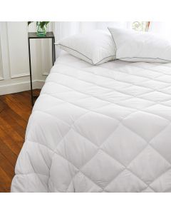 Couette polyester COCOON fibre creuse siliconée Chaud (hiver) 300x240 cm