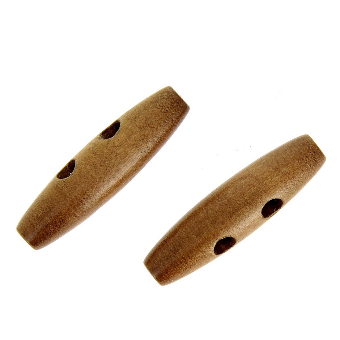 Lot De 50 Boutons Vintage Marron - 1,4 Cm - Réf. 3468 - Occasion