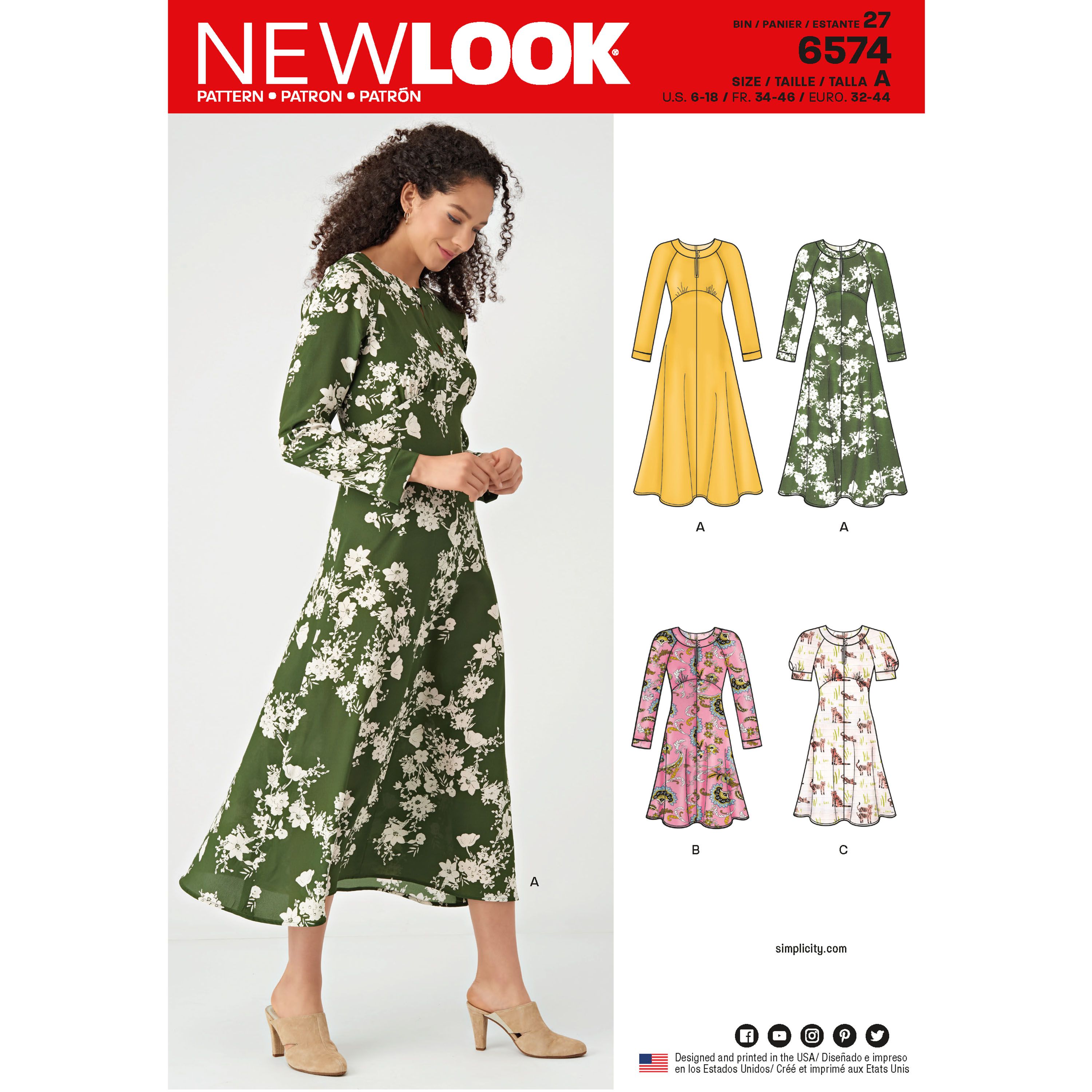 Patron Simplicity 2247.BB - Robe