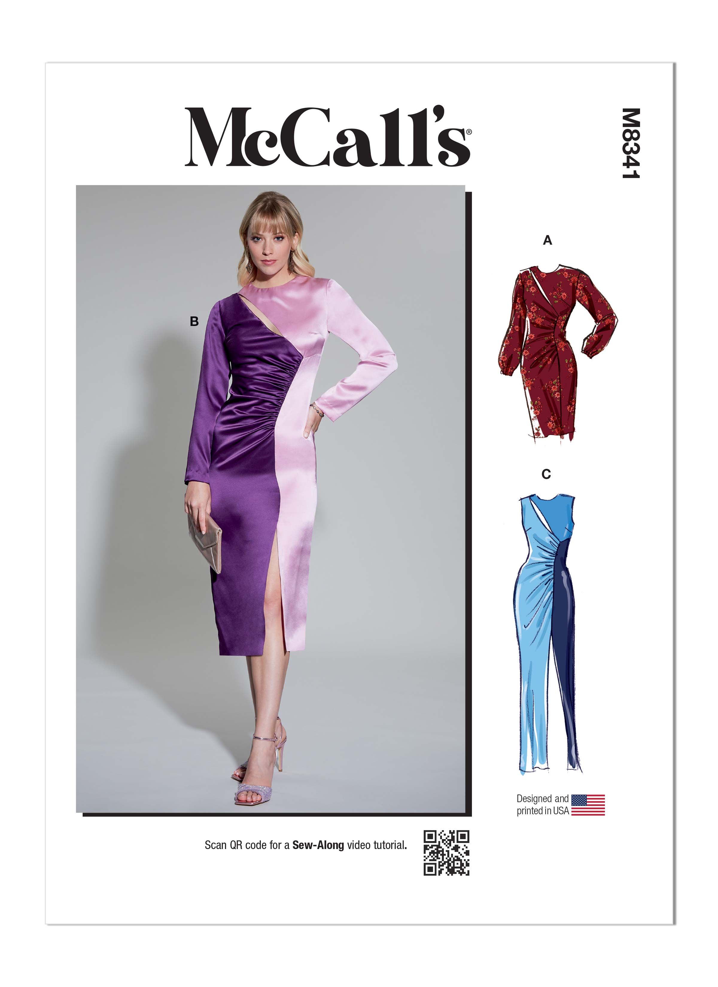 Patron McCall's, Patron de couture, Mercerie en ligne - Jaspe Couture