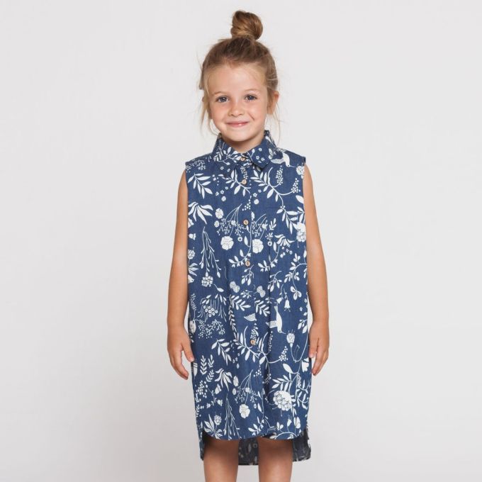 Patron Robe chemisier enfant Katia K9
