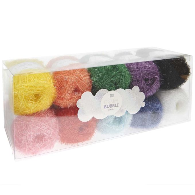 Fil à Dégradé Bombe Aux Fruits 4 Fils - Laine Crochet 300g/1140m Rose Vif