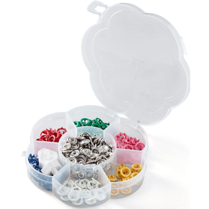 Lot De 60 Boutons Pression En Métal De 10 Mm Pour Couture Et Loisirs