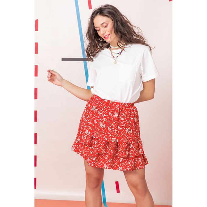 Couture Jupe Jupe Courte Volant Patron MT Jupe à Volants Valentine