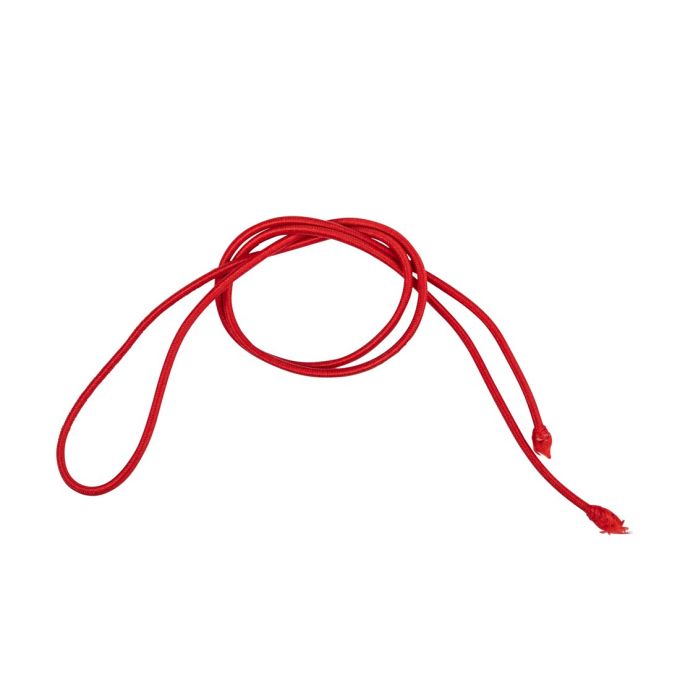 Écheveau De Corde élastique Nylon 1mm - Environ 26 Mètres - Rond - Coloris Rou - Fait Main En France