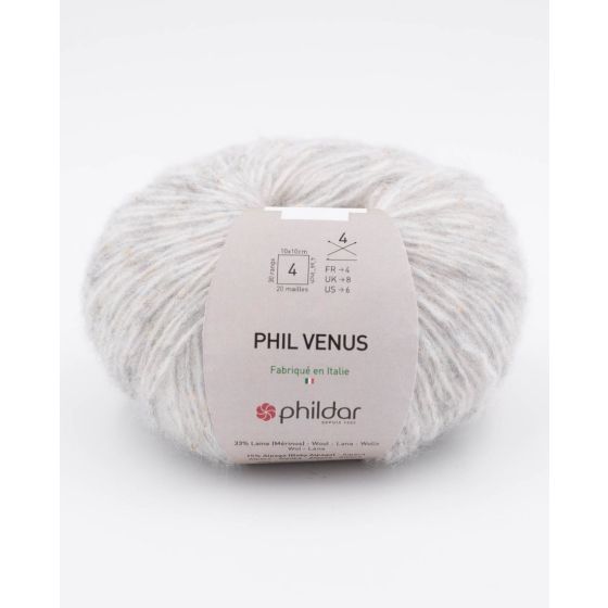 Pelote de fil à tricoter Vénus perle - Phildar