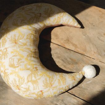 Coussin bébé demi lune