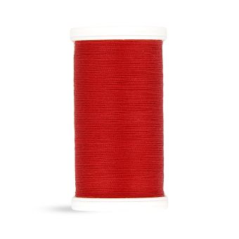 Bobine fil 100 m 100% polyester rouge bordeaux