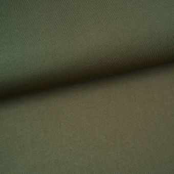 Tissu lycra et polyester recyclé maillot bain et sport uni olive - Albstoffe