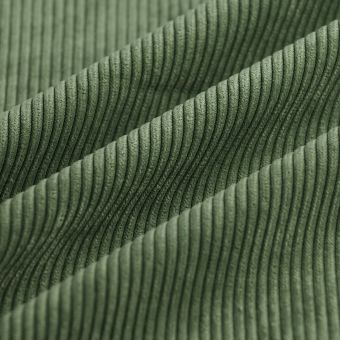 Tissu velours côtelé Victor vert