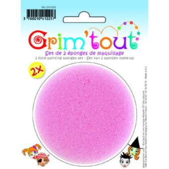 Grim'Tout - Éponge de maquillage Épaisseur 1,5 cm 2 pièces